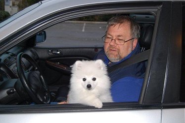 at the Starbucks drive-thru